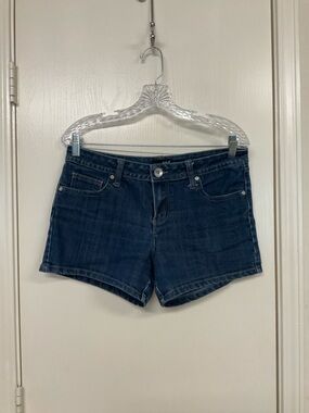 a.n.a Indigo Denim Short-Length Jean Shorts
